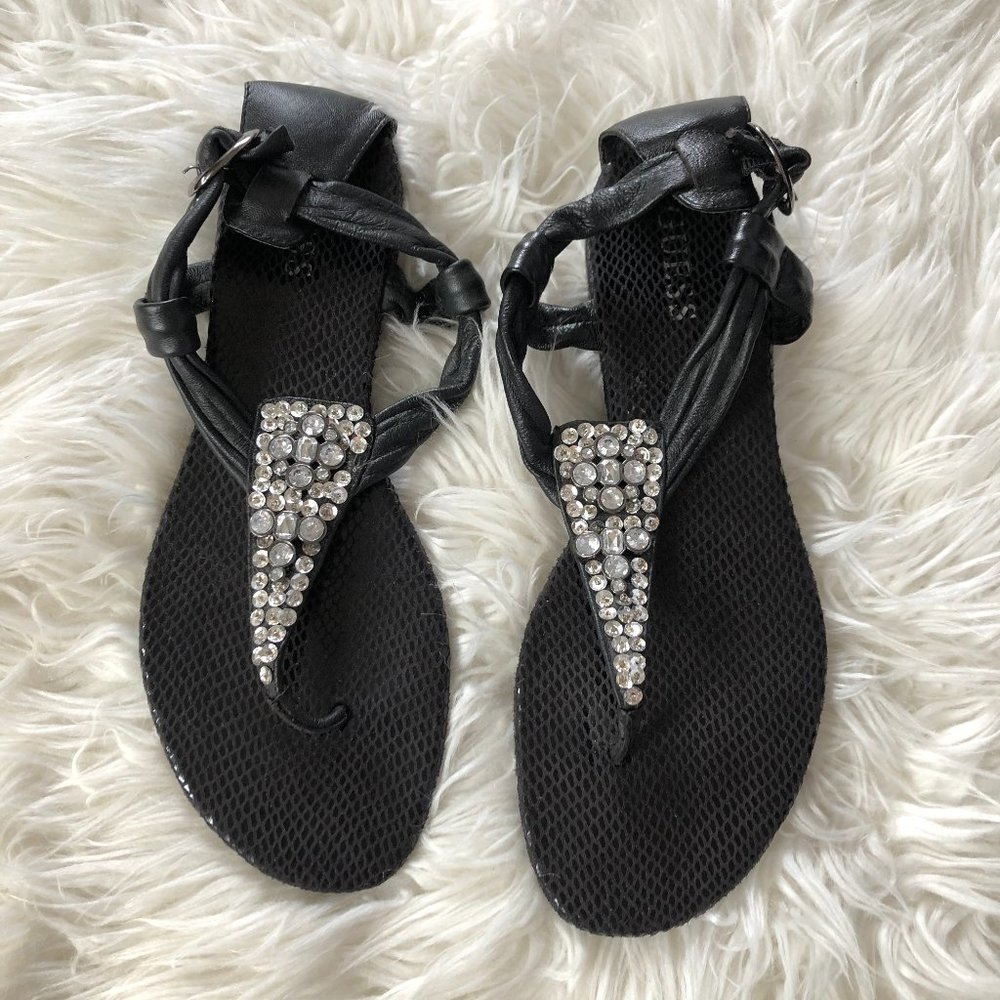 GUESS Jeweled Gladiator Sandals